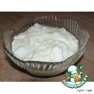 Ингредиенты рецепта домашнего йогурта