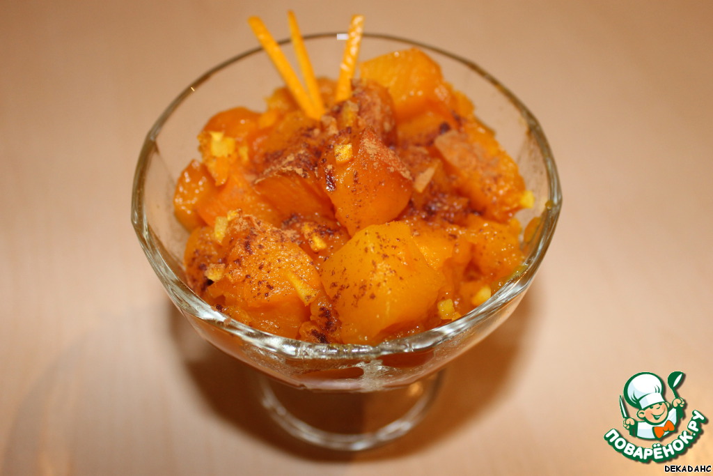 Тыква запеченная в духовке с медом и яблоками (+5 рецептов) - рецепт с фото пошагово