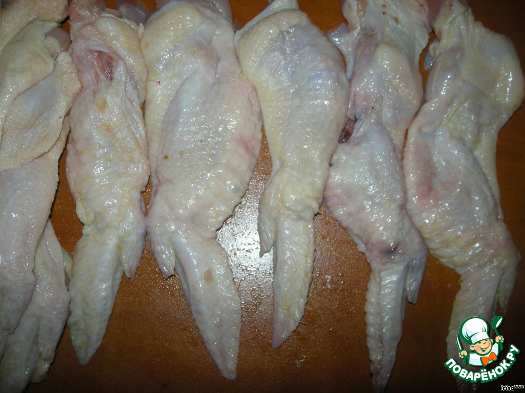 Фаршированные куриные крылышки рецепт с фото
